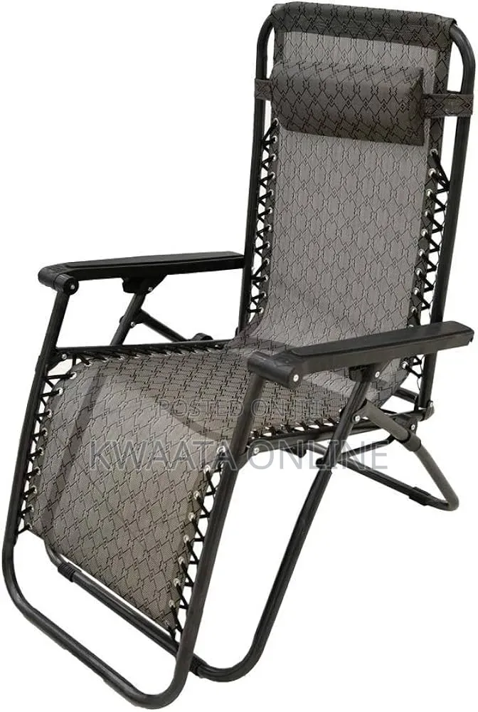 Garden Chair Adjustable Folding Recliner For Outdoor Patios Beach Camp
