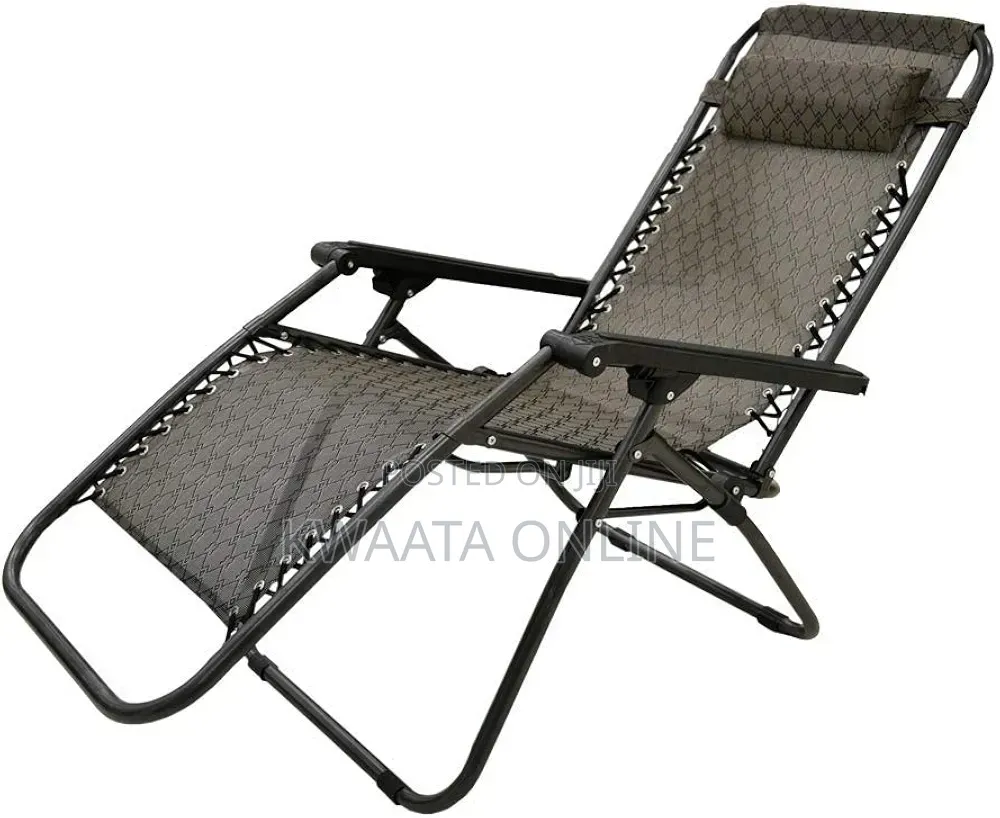 Garden Chair Adjustable Folding Recliner For Outdoor Patios Beach Camp