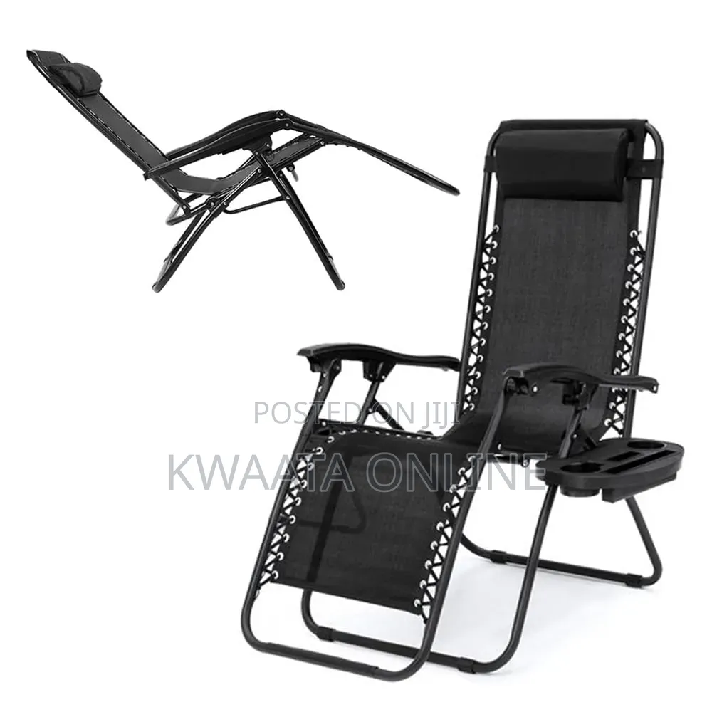 Garden Chair Adjustable Folding Recliner For Outdoor Patios Beach Camp