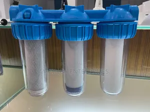 10" a-Class 3-Stage Water Filtration System Designed for Domestic Use.