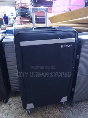 Dfavors Large Size Black Suitcases