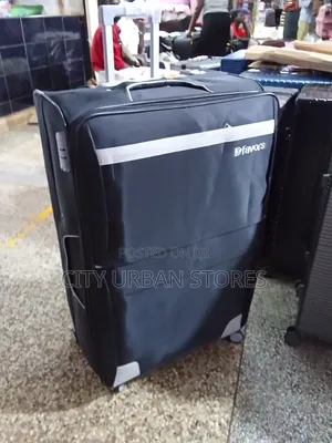 Dfavors Large Size Black Suitcases
