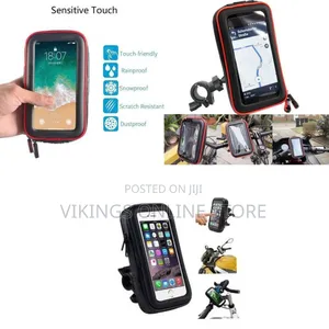 Universal Waterproof Bicycle Motorcycle Phone Holder With Touchscree