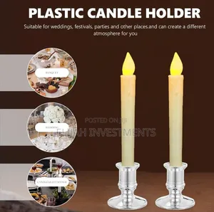 12pcs Fire Resistance Candle Holders