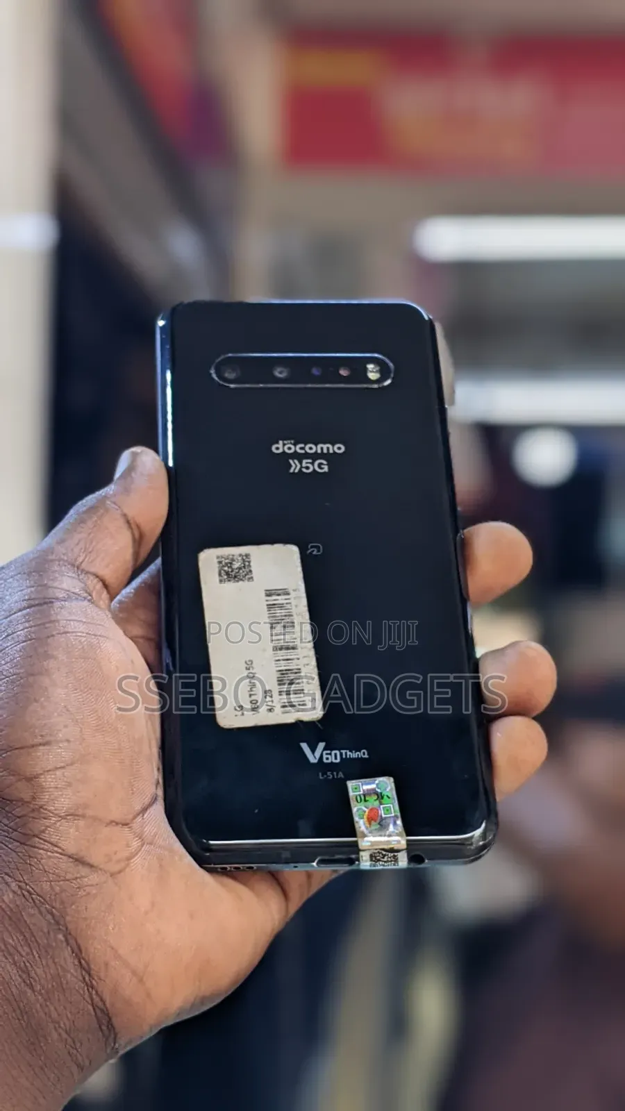 LG V60 ThinQ 5G 128 GB Black