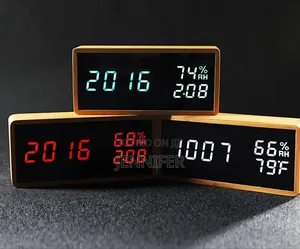 Digital Bamboo Alarm Clock