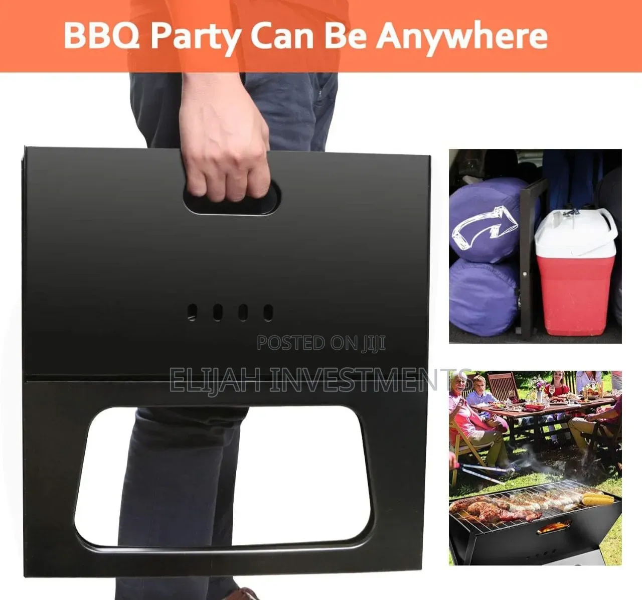 Moclever Foldable Charcoal Grill