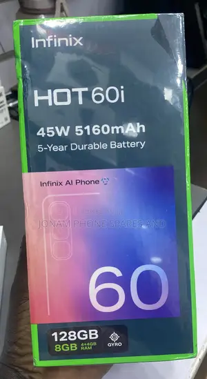 New Infinix Hot 60i 128 GB Gray