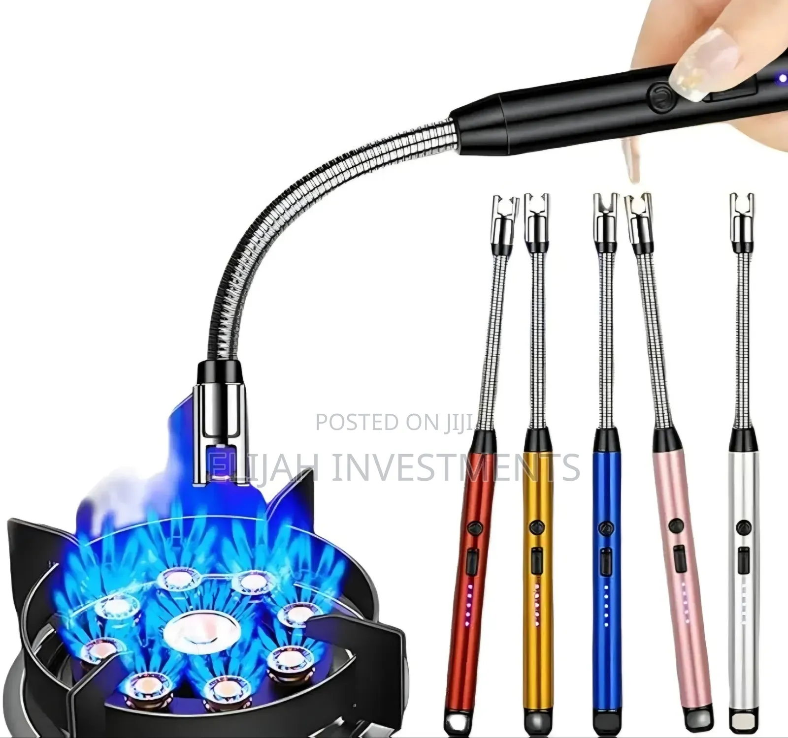 Rechargeable Electric Arc Gas Lighter