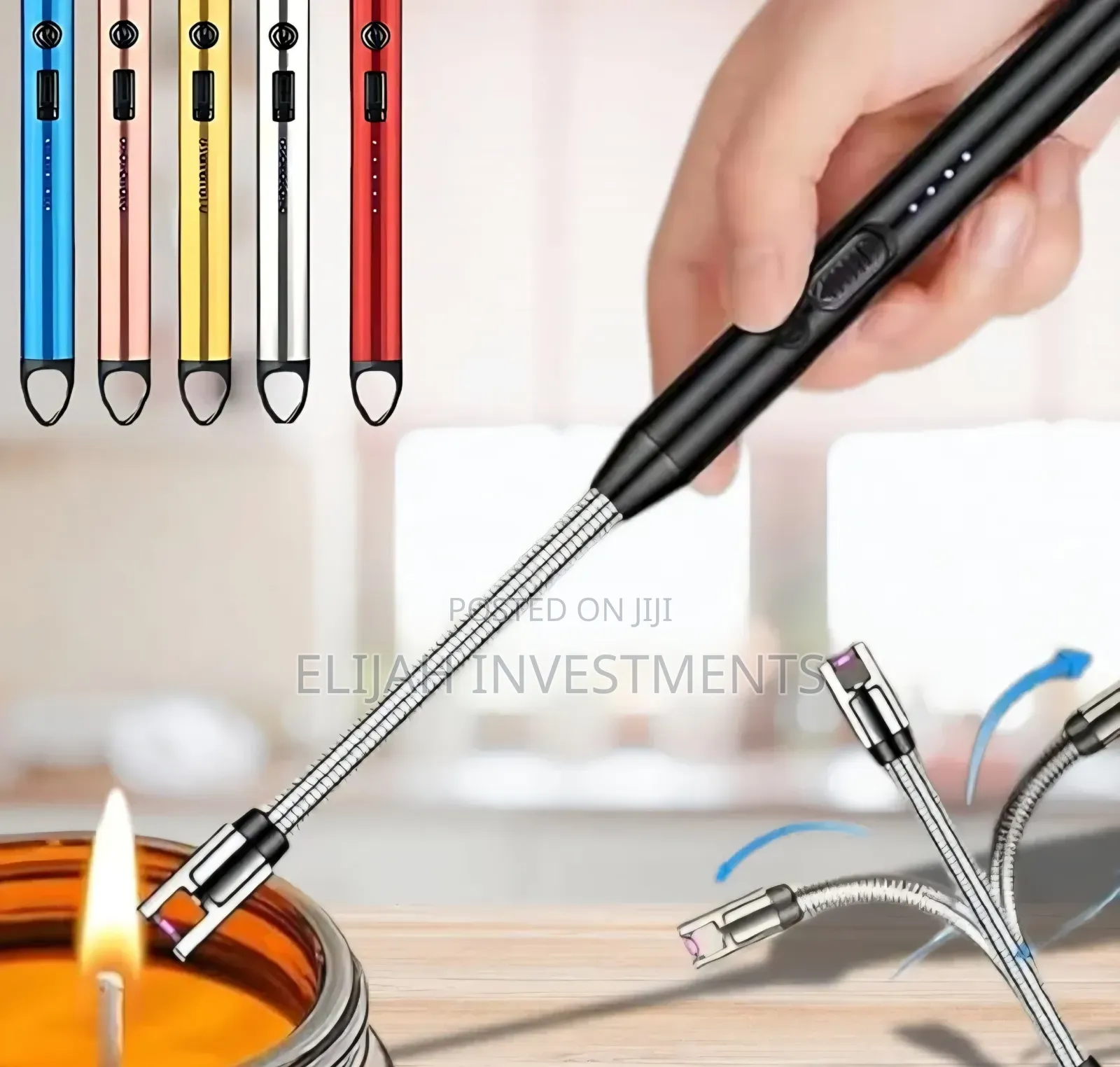 Rechargeable Electric Arc Gas Lighter