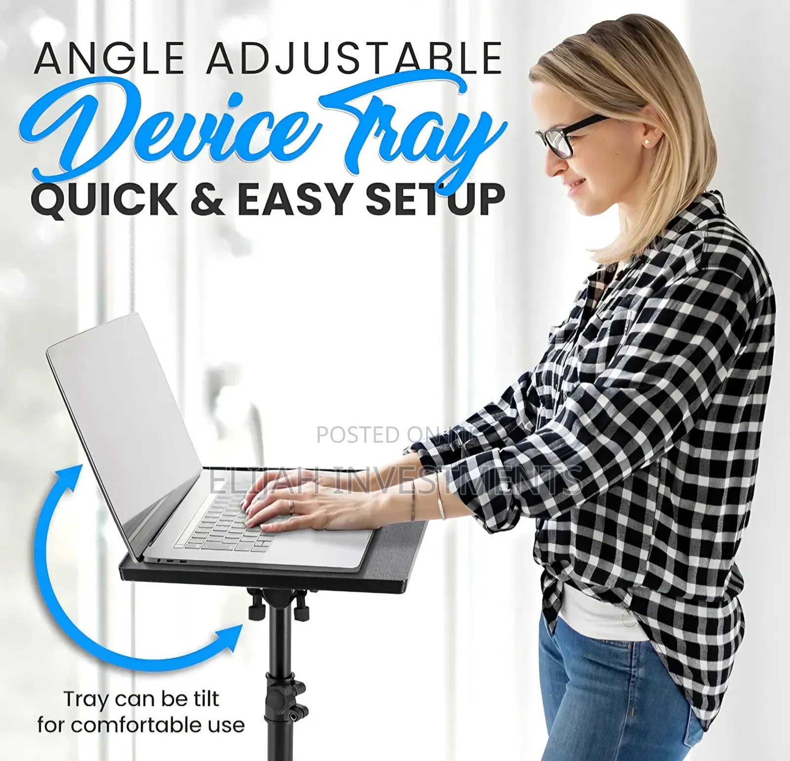 Universal Laptop Projector Tripod Stand