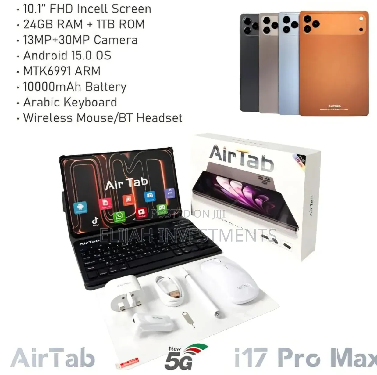 New AirTab i17 Pro Max 64 GB