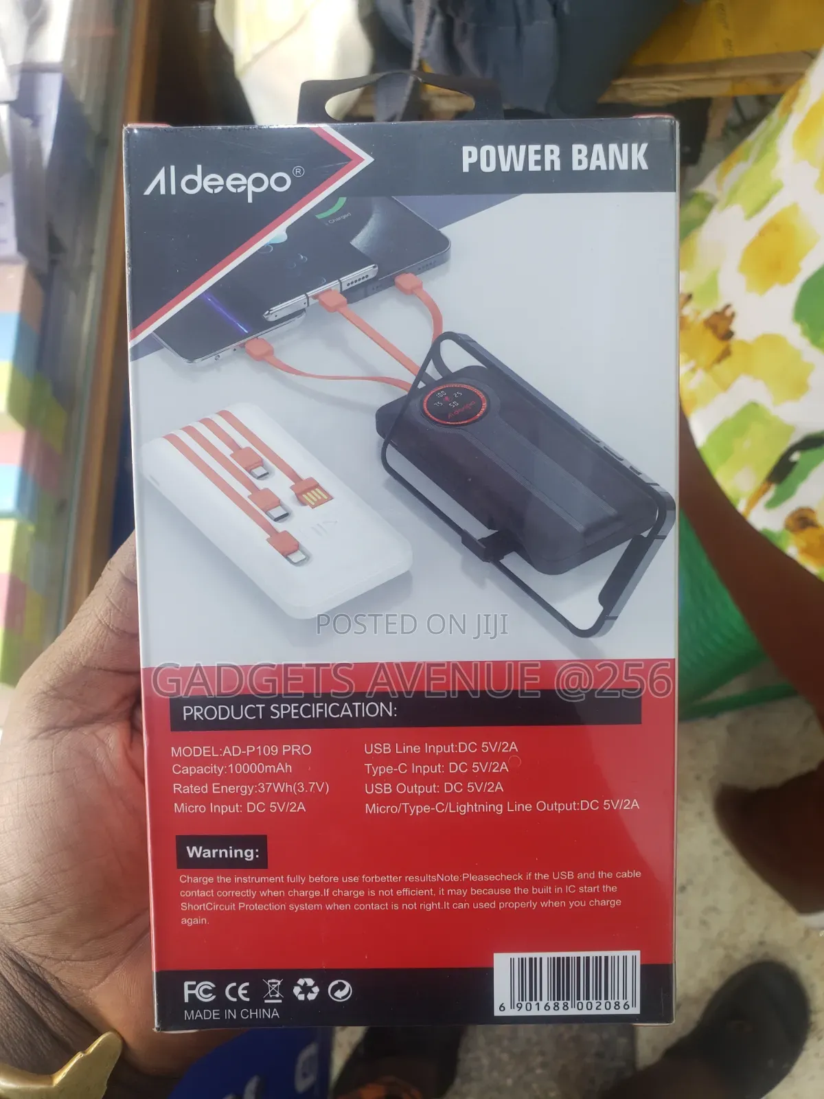 Aldeepo 10000mah Power Bank