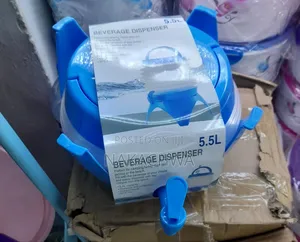 5.5 Litres of Foldable Juice Dispensers