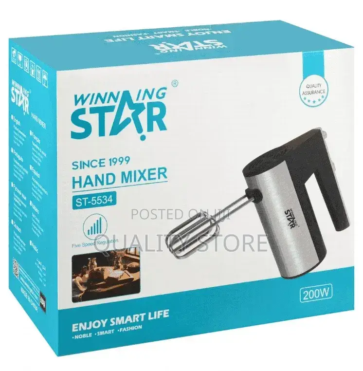 Winning Star Hand Mixer 200w
