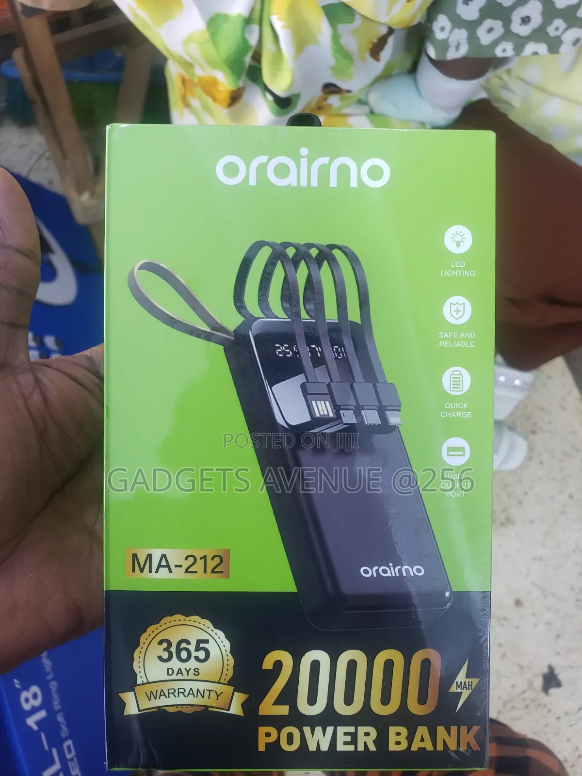 Oraimo Ma-212 20000mah Power Bank
