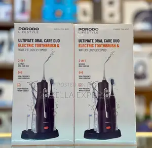 Porodo Lifestyle Ultimate Oral Care Electric Toothbrush Water Flosser