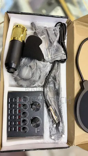 V8 Sound Card Upgraded Bm-800 Condenser