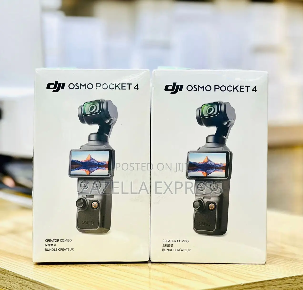 Dji Osmo Pocket 4 Creator Combo, Pocket Gimbal Vlog Camera,