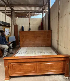5x6 Premium Solid Wood Bed Frame