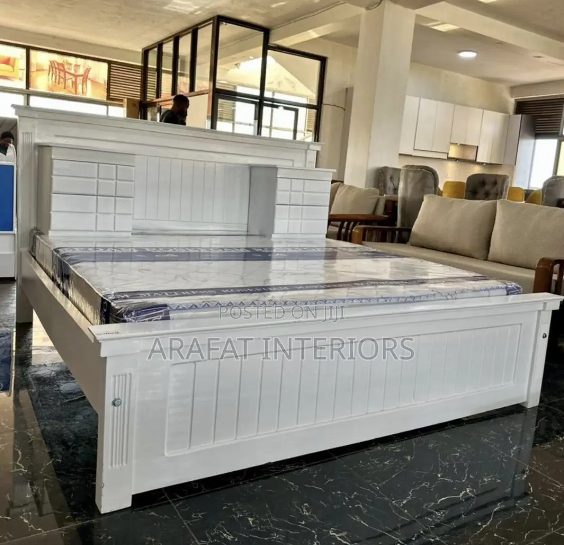 6by6 Premium White Storage Bed Drawers