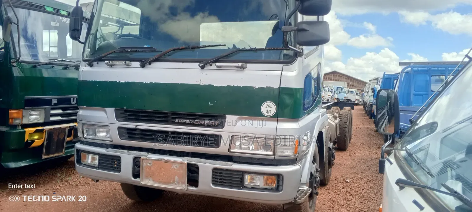 Mitsubishi Super Great 6d40 Engine 1998 White