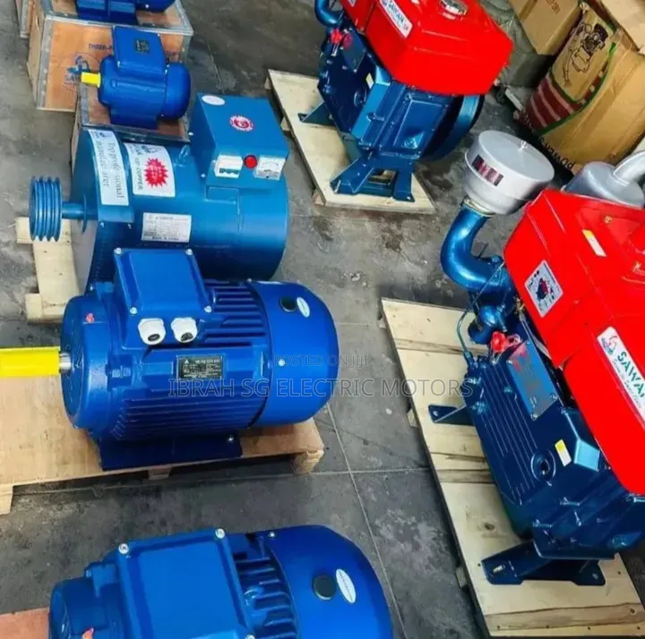 Three Phase And Single Phase Motors For Sale Call For More