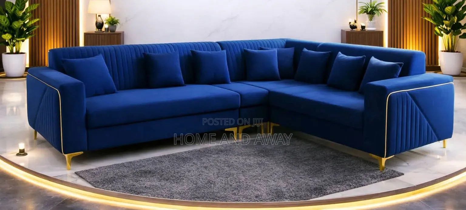 Sofas/6 Seaters L Sofa Sets in Any Colour or Material From 1,500,000/-