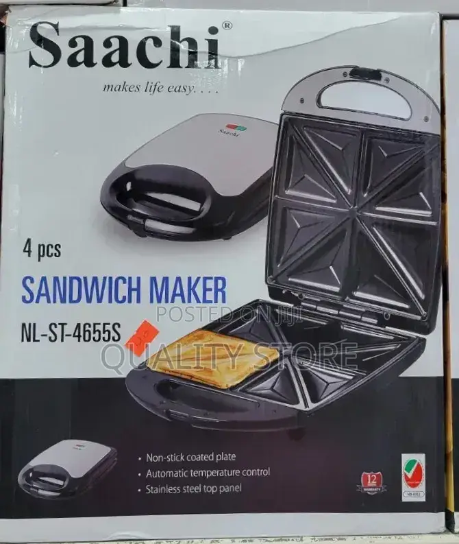 Saachi Electric Sandwich Maker Nl-St-4655s