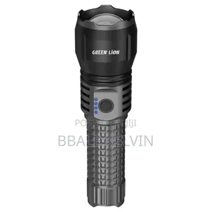 Green Lion Hunter Portable Led Torch 5000mah, 2000 Lumens