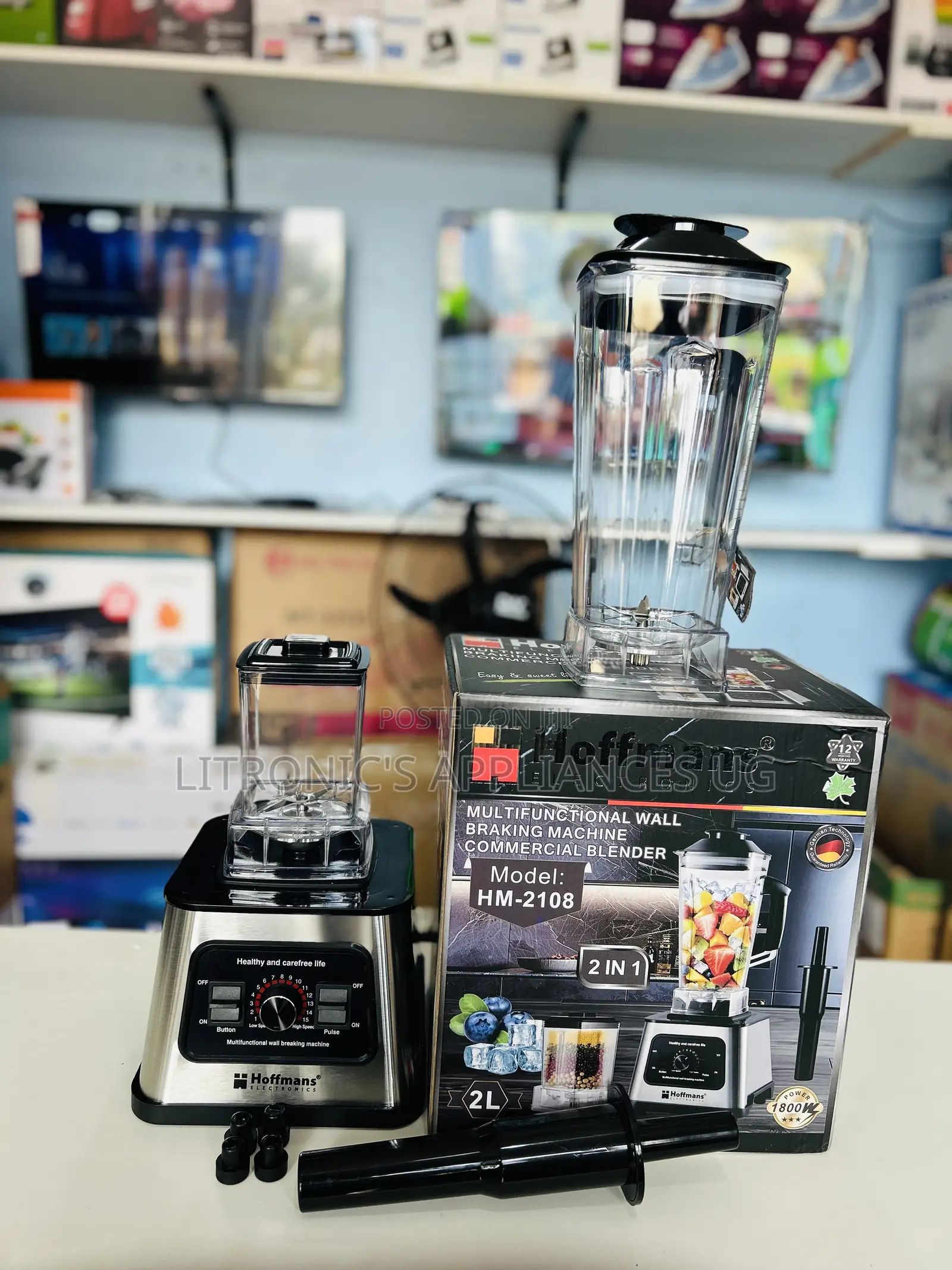 Hoffman 2 in 1 Blender