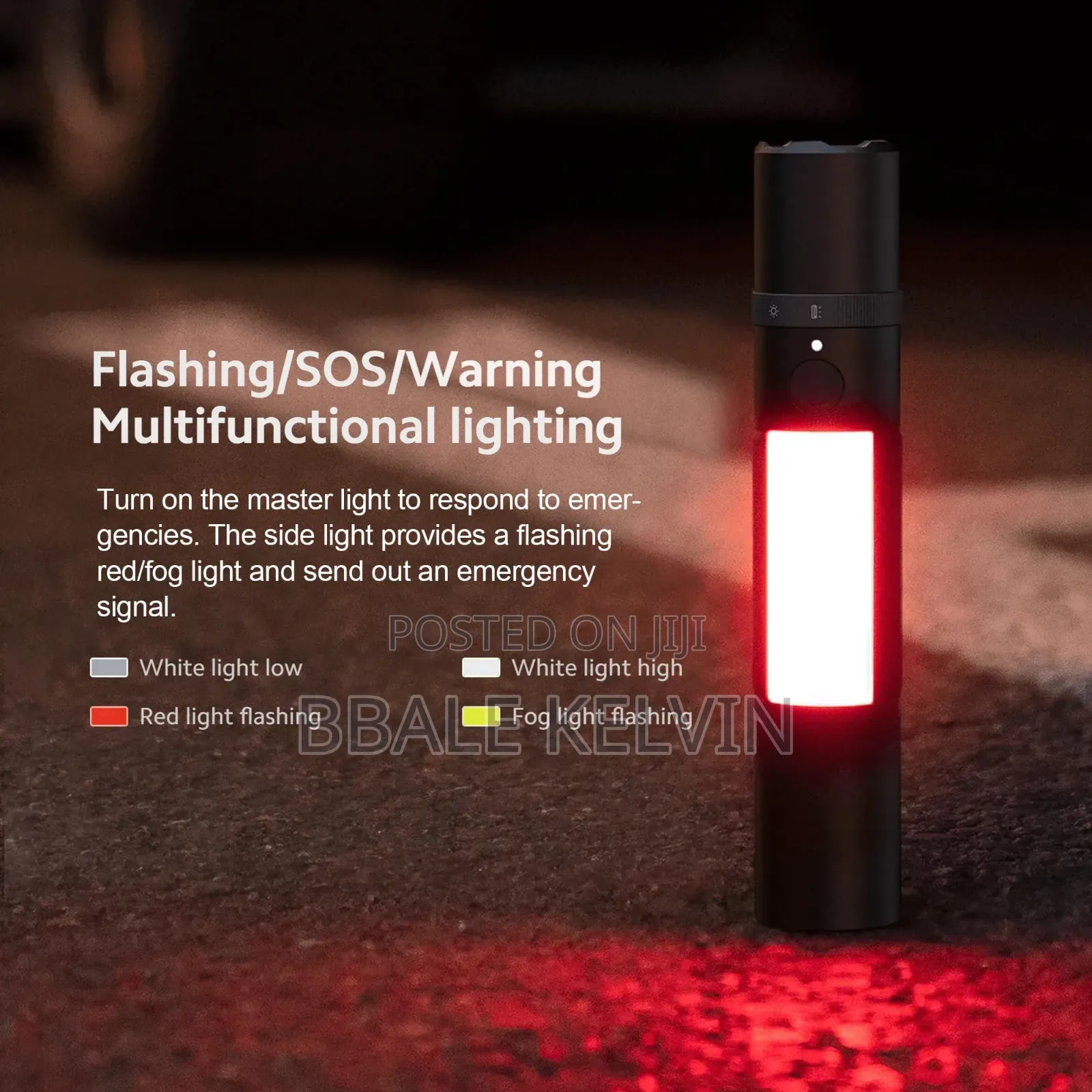 Xiaomi Mi Mijia Multi Function Flashlight Zoomable Ultra Bright Torch