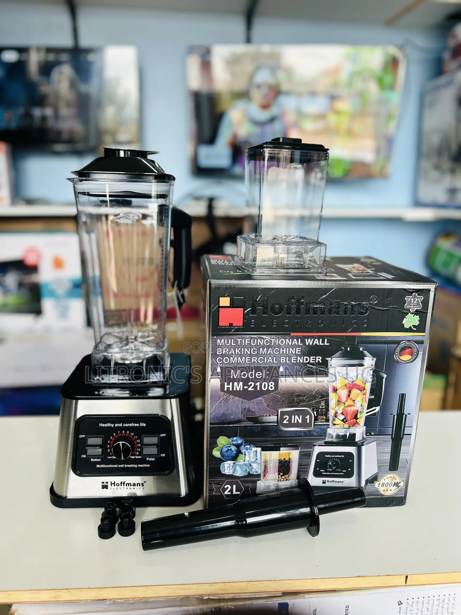 Hoffman 2 in 1 Blender