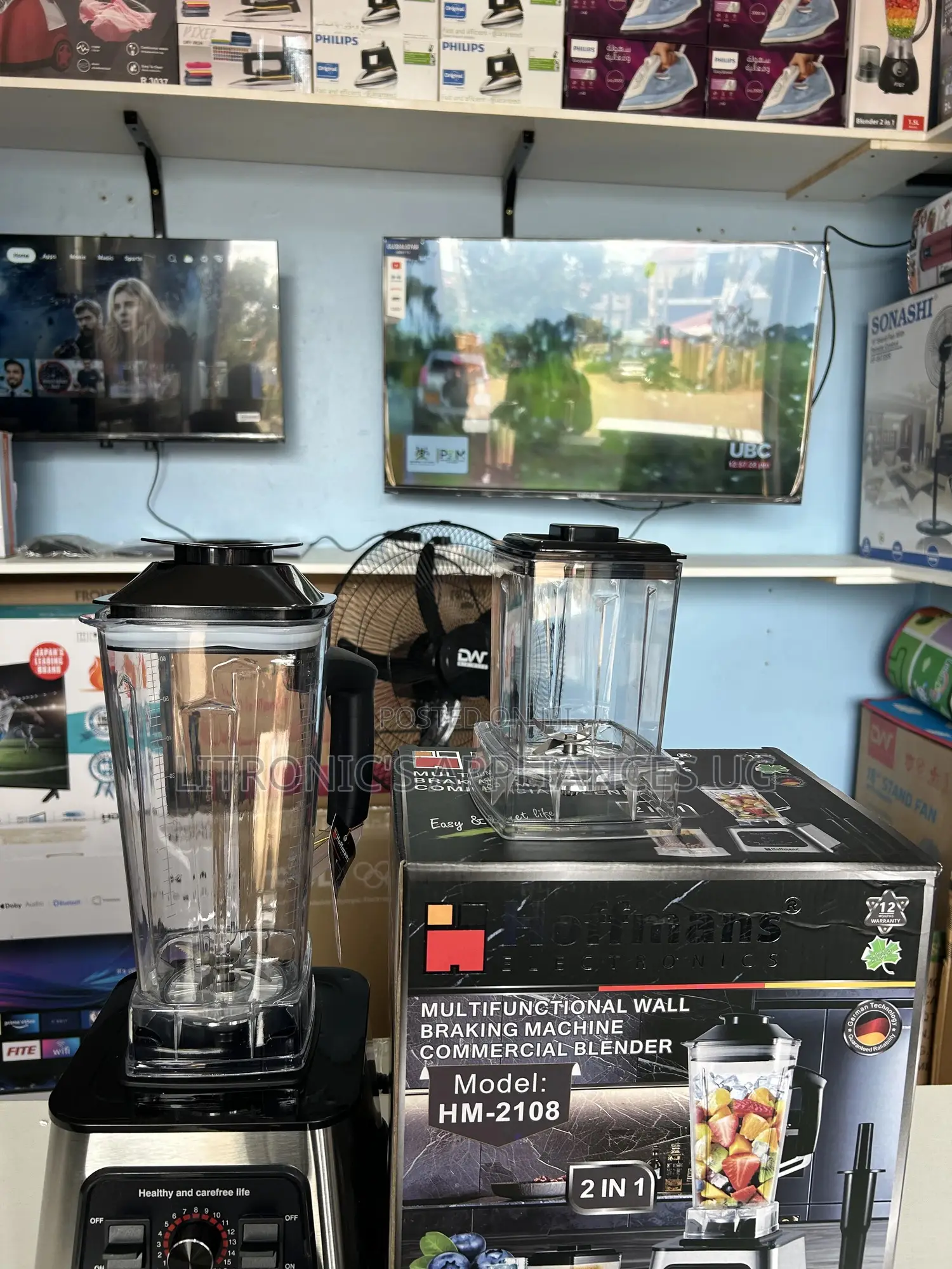 Hoffman 2 in 1 Blender