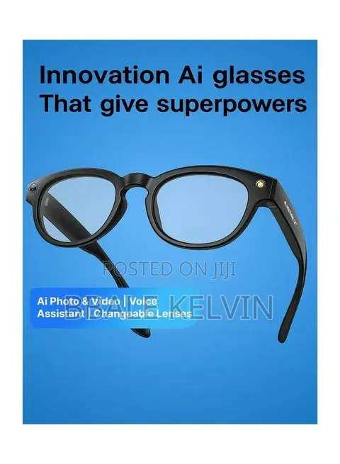 Airmez Ai Smart Glasses With 3 Sets Of Lenses | 12mp Voice-controlled