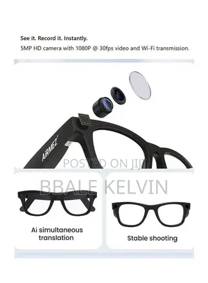 Airmez Ai Smart Glasses With 3 Sets Of Lenses | 12mp Voice-controlled