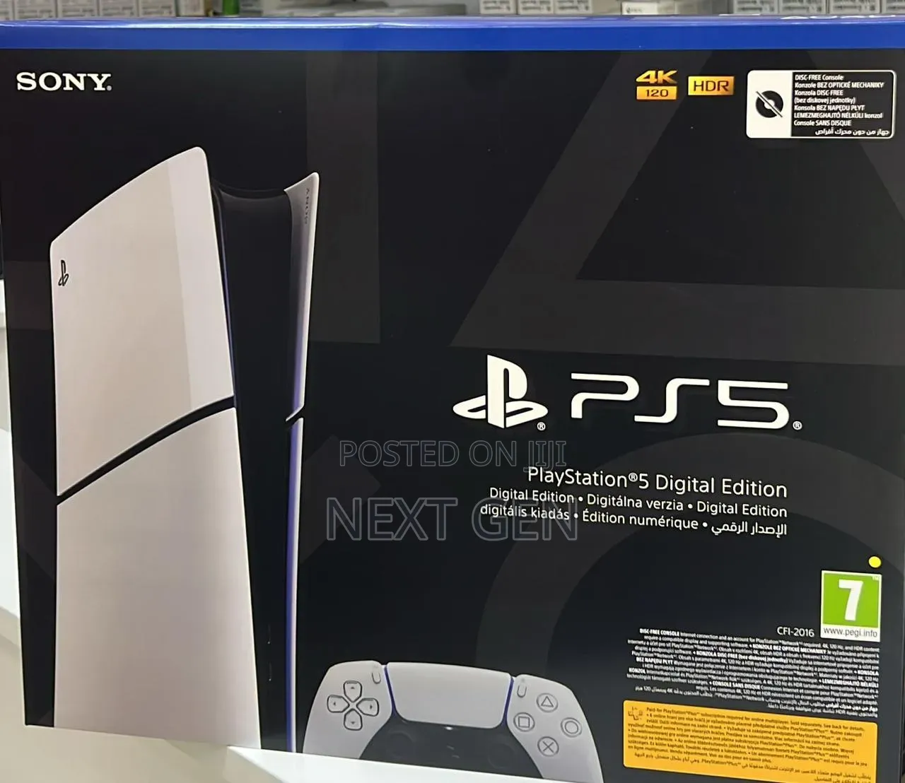 Ps5 Slim Digital+2 Controllers