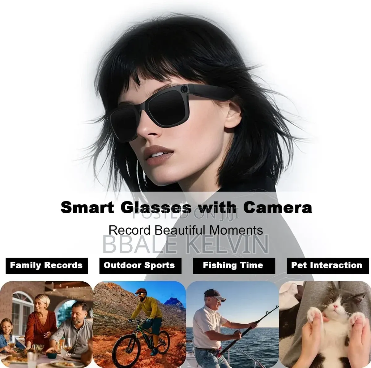 Airmez Ai Smart Glasses | 12mp Voice-controlled Hd Video Recording