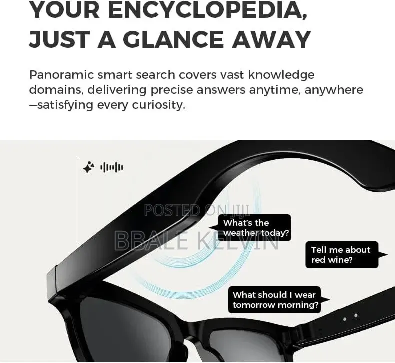 Airmez Ai Smart Glasses | 12mp Voice-controlled Hd Video Recording