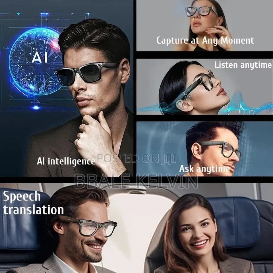 Airmez Ai Smart Glasses | 12mp Voice-controlled Hd Video Recording