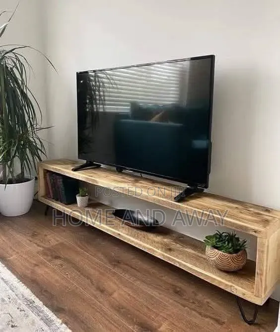 Tv Stands/Natural Wooden Tv Stands Any Colour 480,000/- Free Delivery