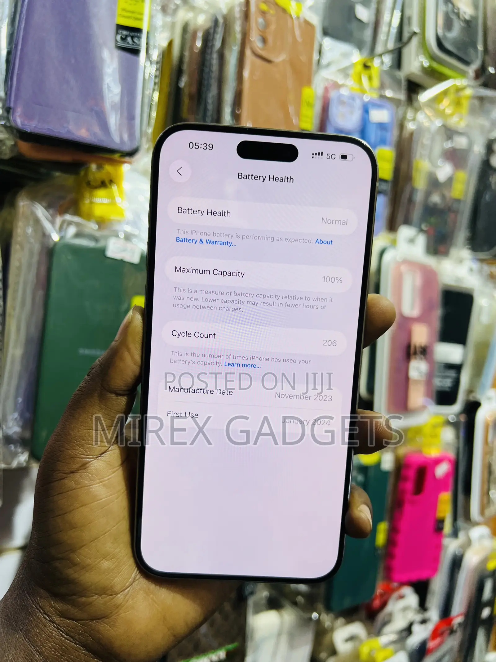 Apple iPhone 15 Pro Max 256 GB Gray