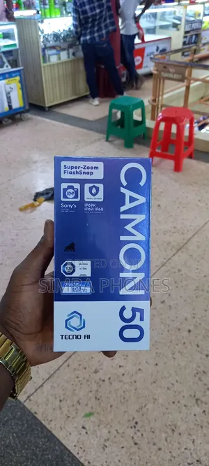 New Tecno Camon 50 256 GB White