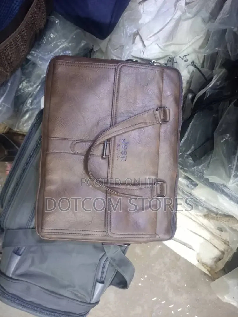 Jeep Buluo Leather Briefcase