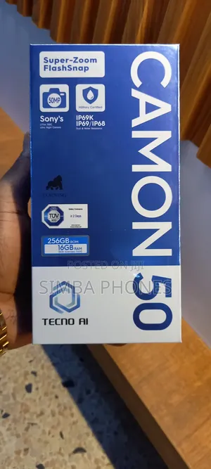New Tecno Camon 50 256 GB Bronze