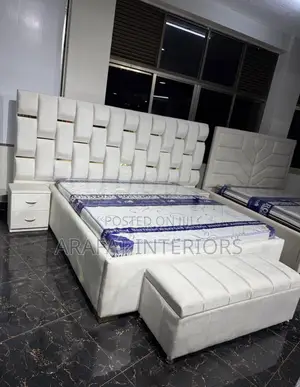 Weave Luxe White Gold Bed Set