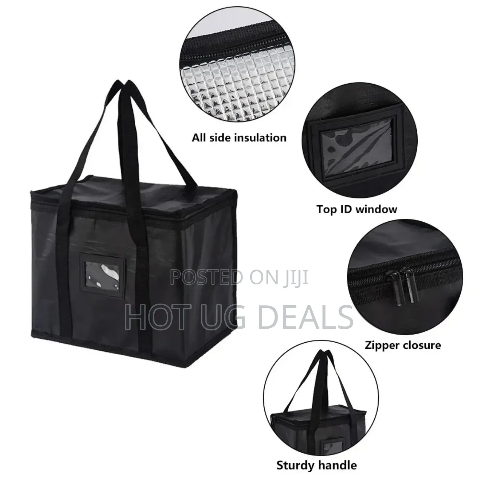 Professional Insulated Food Delivery and Catering Bag