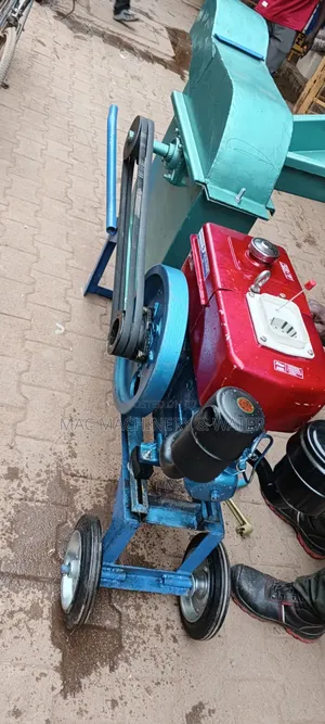 2 in 1 Diesel Silage Machine / Chuff Cutter , Animal Feed Chopper