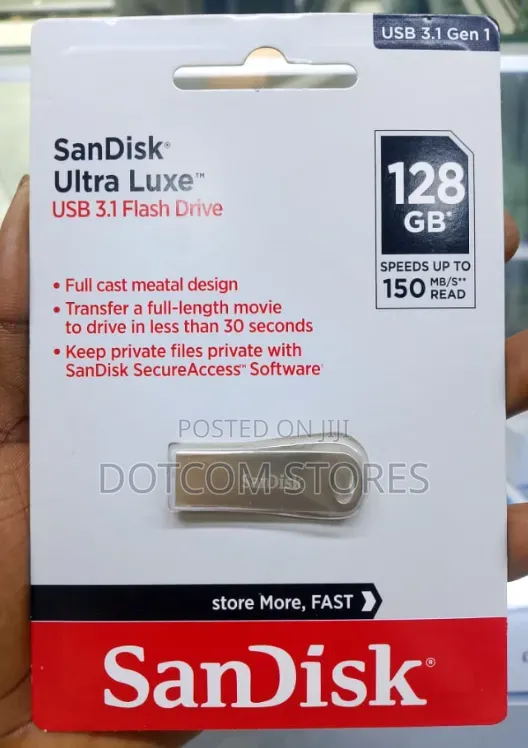 128gb Sandisk Ultra Flair Usb 3.0 Flash Drive