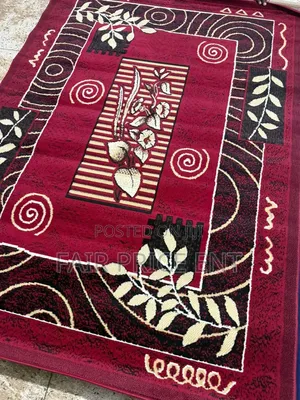 Vip Executive Center Carpet. 2 X 3 Metres.Large. ( Red)
